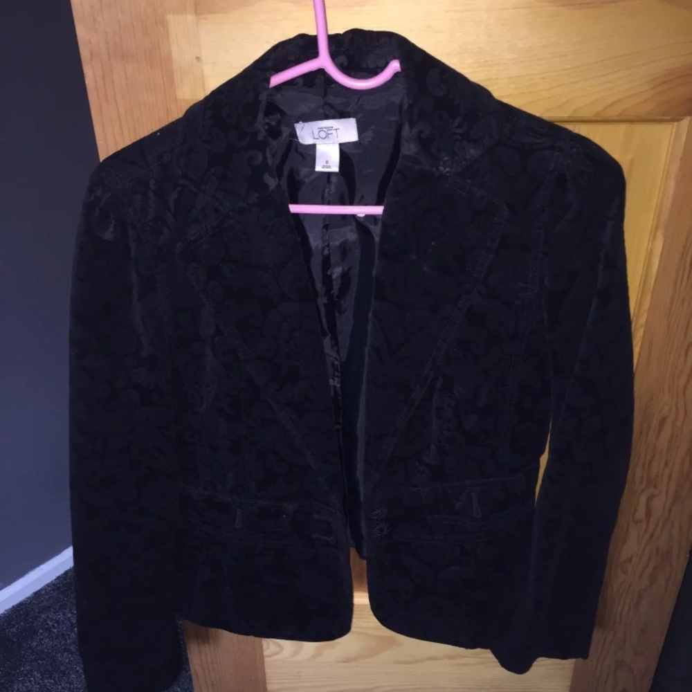 Ann taylor Loft Black blazer